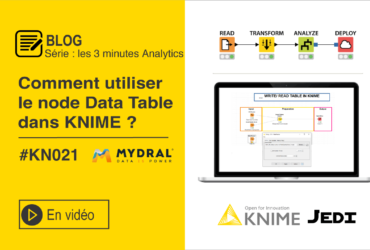 Write read a table KNIME