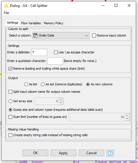 séparation des cellules 